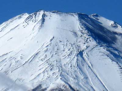 冬の富士山頂上